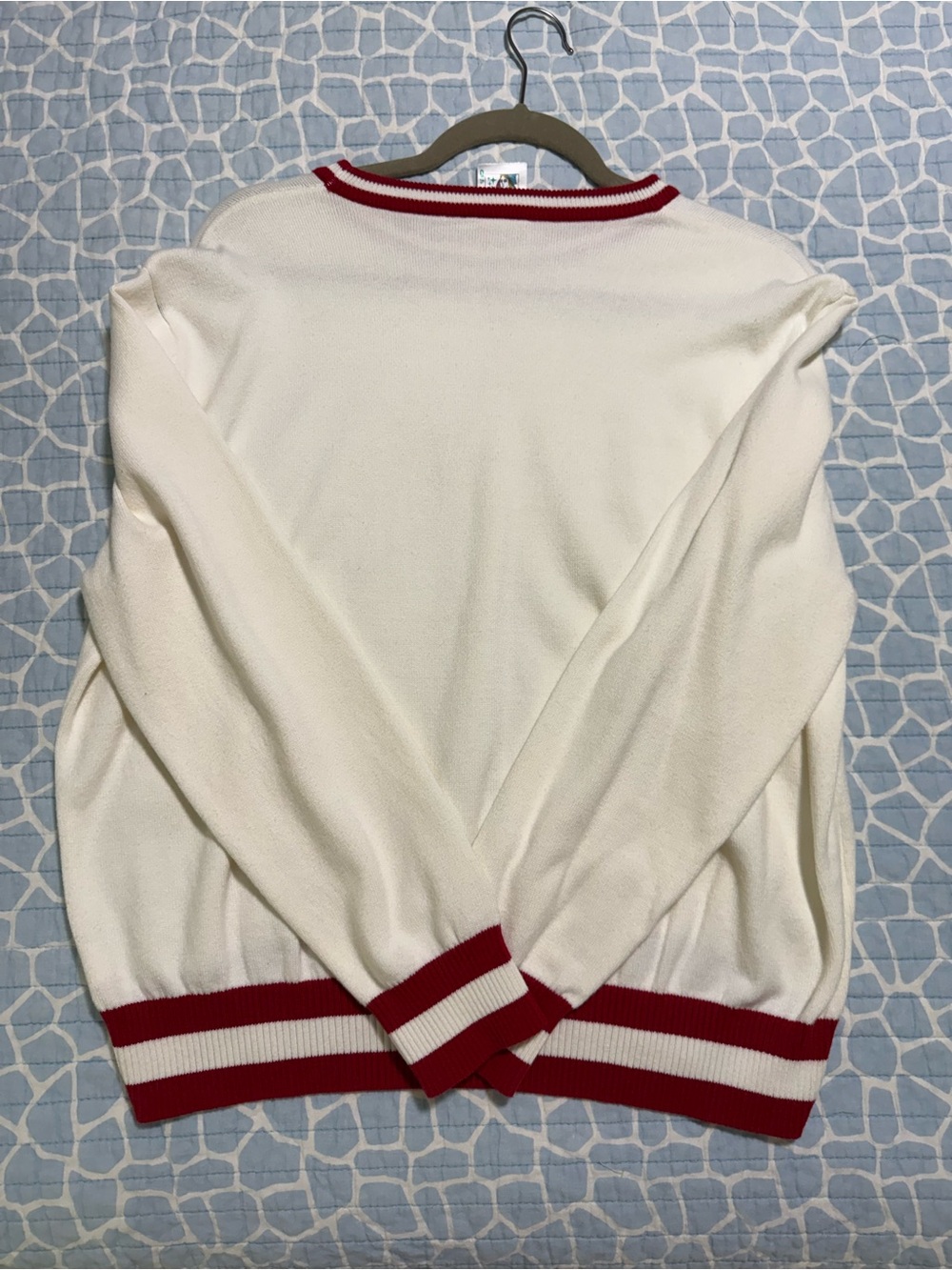 Queen of Sparkles University of Alabama Cream Sweater Size Medium - Picture 4 of 4